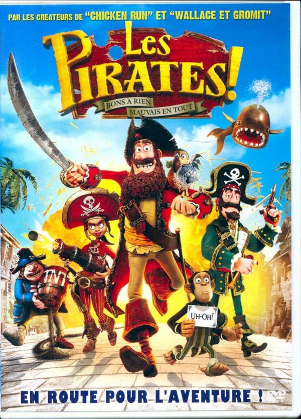 Livrenpoche : Les Pirates ! Bons à rien, mauvais en tout - Peter Lord, Jeff Newitt - DVD