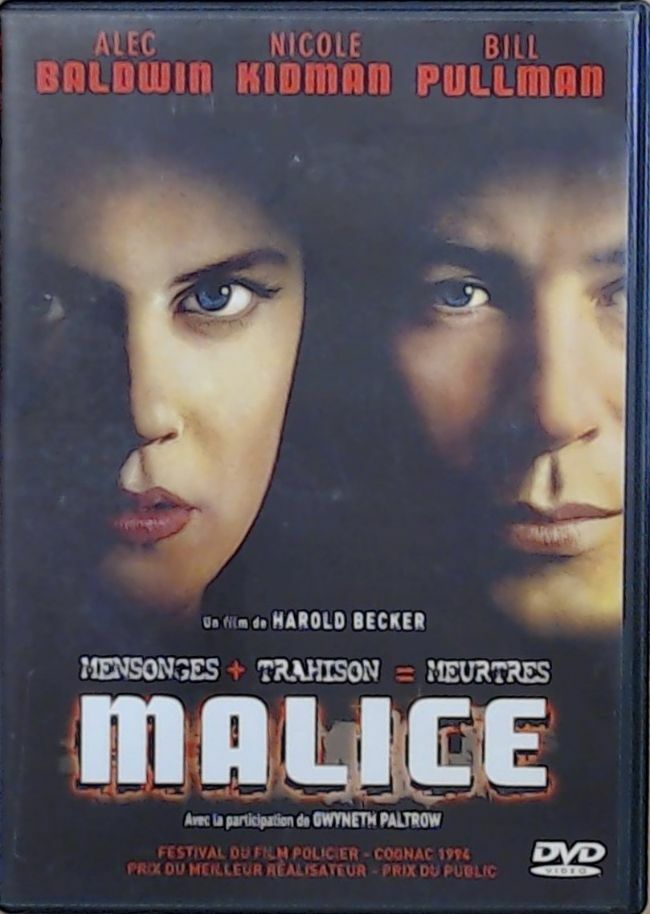 Livrenpoche : Malice - Harold Becker - DVD