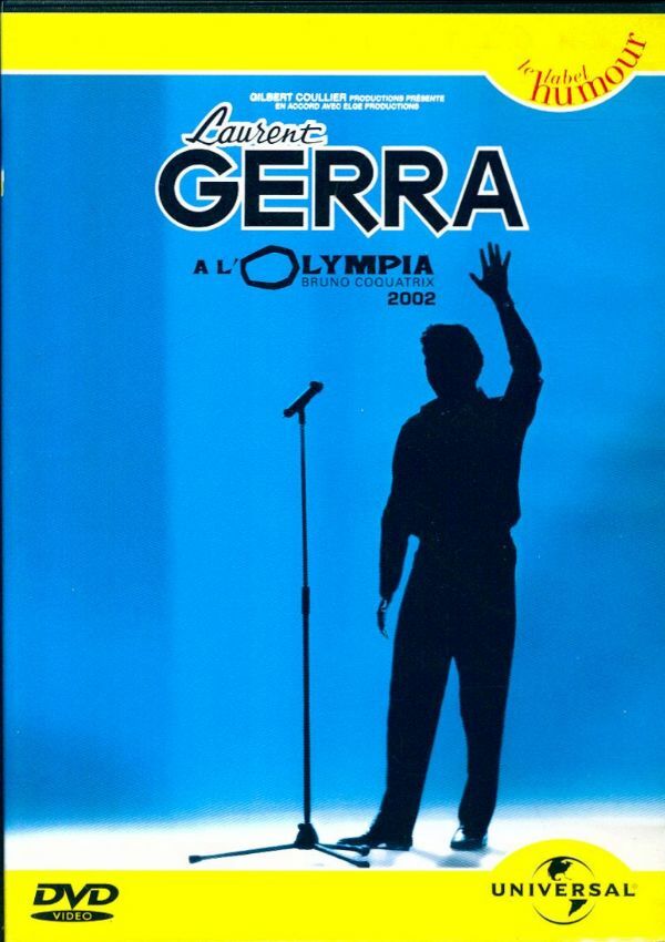 Livrenpoche : Laurent Gerra : A l'Olympia 2002 - XXX - DVD