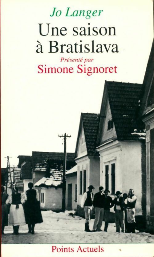 Livrenpoche : Une saison à Bratislava - Jo Langer - Livre