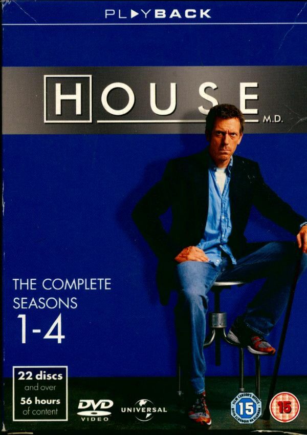 Livrenpoche : House, M.D. - Seasons 1 - 4 - XXX - DVD