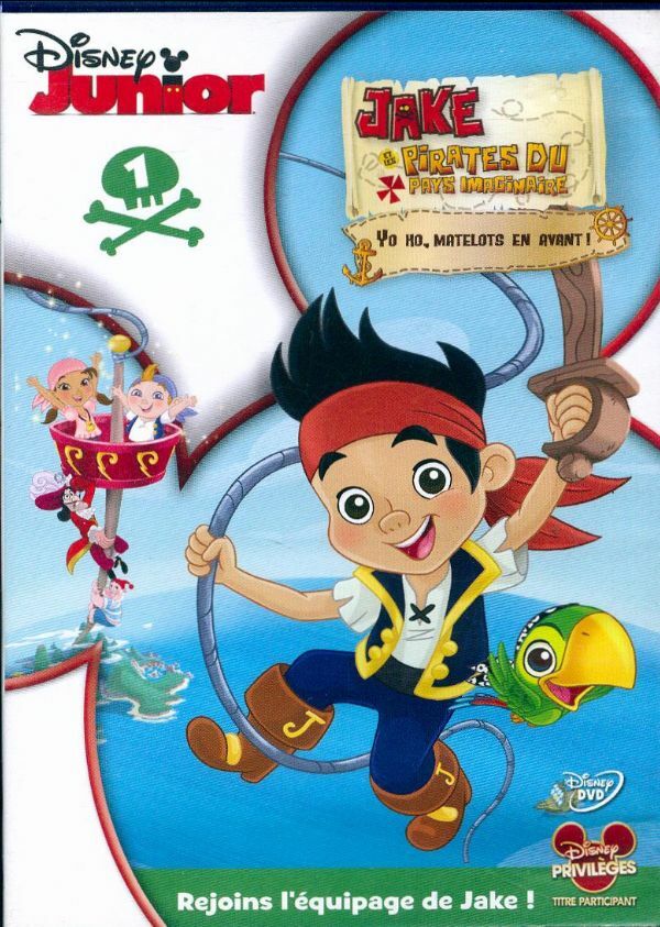 Livrenpoche : Jake et les pirates du Pays Imaginaire vol 1 : Yo Ho, matelots en avant ! - Howy Parkins, Kelly Ward - DVD