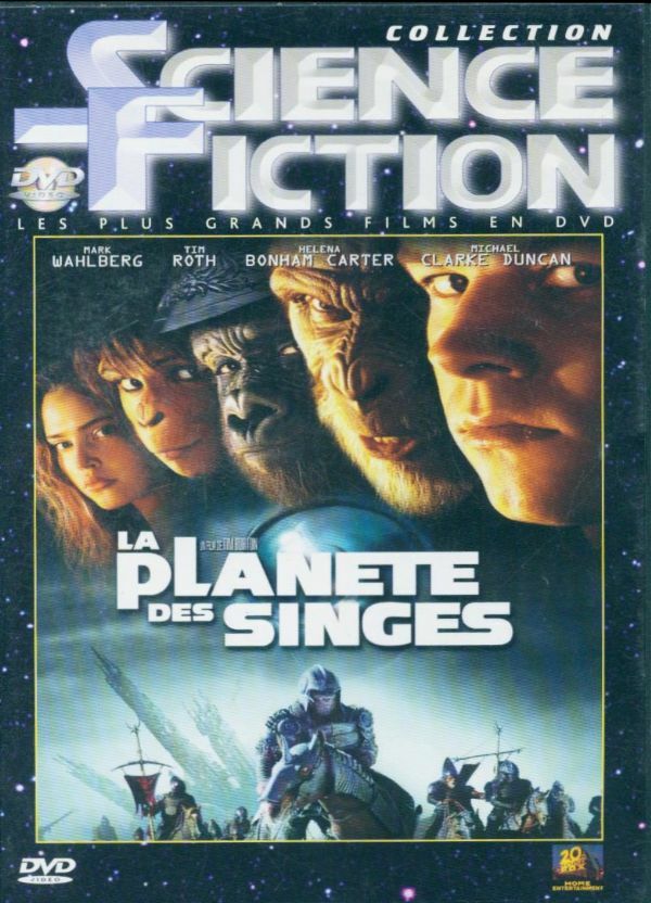 Livrenpoche : La planète des singes - Tim Burton - DVD