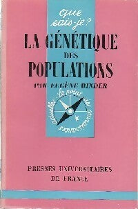 Livrenpoche : La génétique des populations - Eugène Binder - Livre