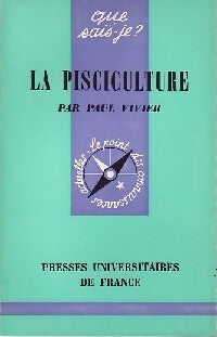 La pisciculture - Paul Vivier - Livre