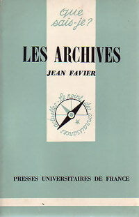 Livrenpoche : Les archives - Jean Favier - Livre