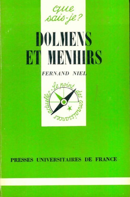 Livrenpoche : Dolmens et menhirs - Fernand Niel - Livre