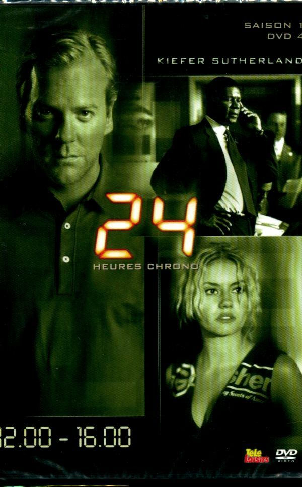 Livrenpoche : 24 heures chrono; saison 1 dvd4 - XXX - DVD