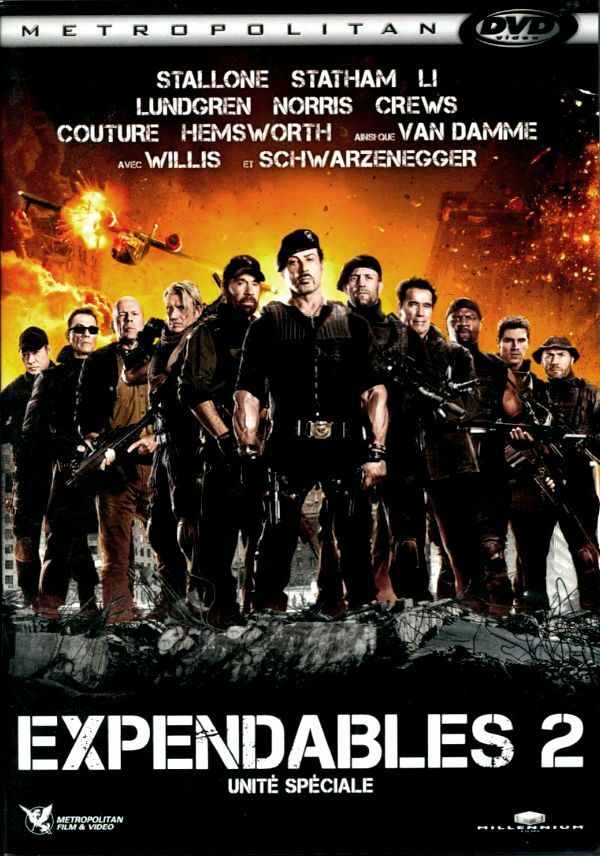 Livrenpoche : Expendables 2 - Unité spéciale - XXX - DVD