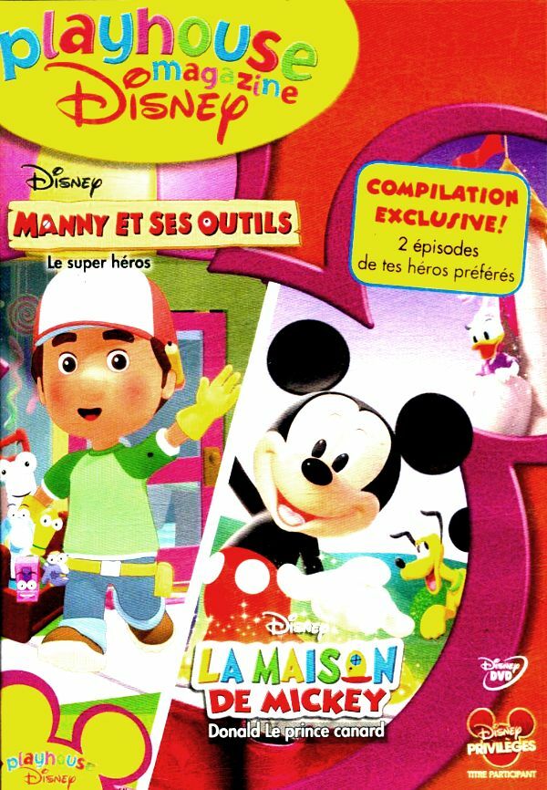 Livrenpoche : Manny et ses outils; la maison de Mickey - XXX - DVD