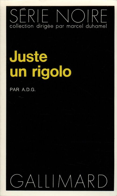 Juste un rigolo - A.D.G. - Livre