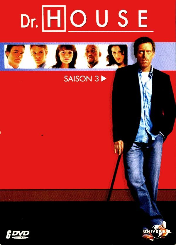 Livrenpoche : Dr House - Saison 3 - Daniel Attias, David Straiton, Daniel Sackheim, Tony Jaa, Deran Sarafian, David Platt, Juan J. Campanella, Matt Shakman, Katie Jacobs, Hugh Laurie, Lisa Edelstein, Elodie Keene, Paul McCrane, Martha Mitchell, Laura Innes, Omar Epps, Newton Thomas Sigel, Robert Sean Leonard, Jesse Spencer, Jennifer Morrison, Peter O'Fallon - DVD