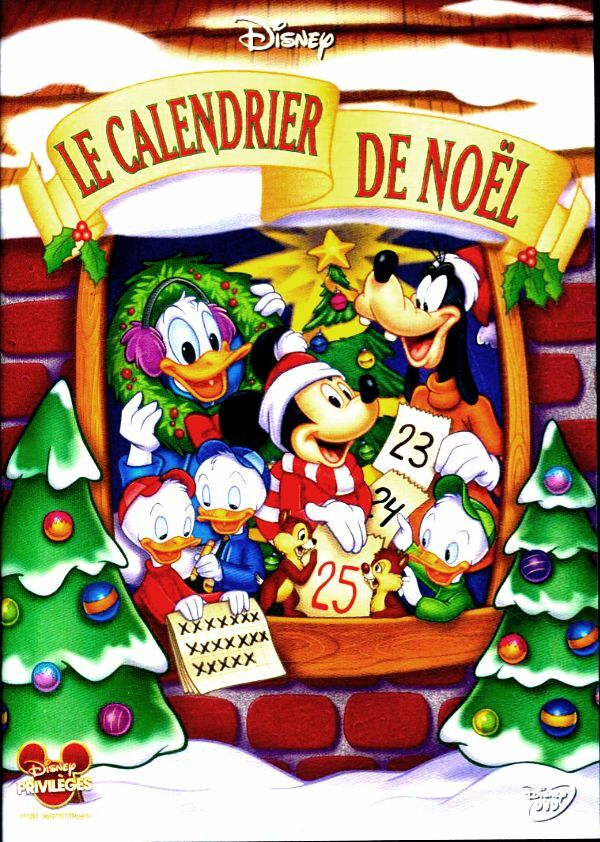 Livrenpoche : Mickey : Le Calendrier de Noël - Bluth, Don, David Hand, Jack Hannah, George Scribner, Jack Kinney, Jack King, Graham Heid - DVD