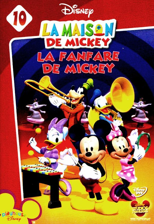 Livrenpoche : La Maison de Mickey-10-La Fanfare de Mickey - XXX - DVD