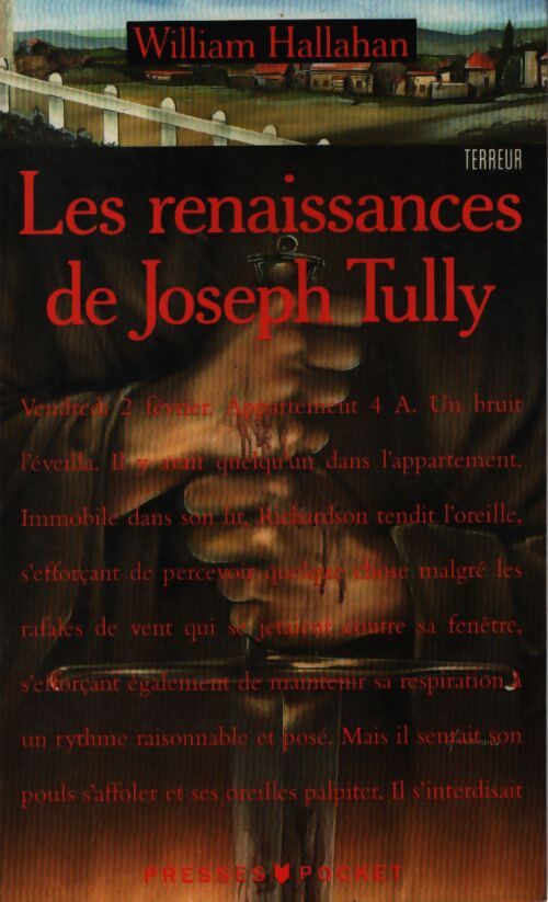 Les renaissances de Joseph Tully - William H. Hallahan - Livre