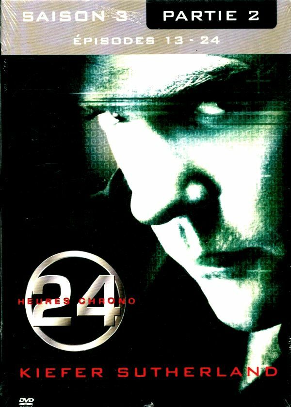 Livrenpoche : 24 heures chrono - Saison 3 épisodes 13 à 24 - XXX - DVD