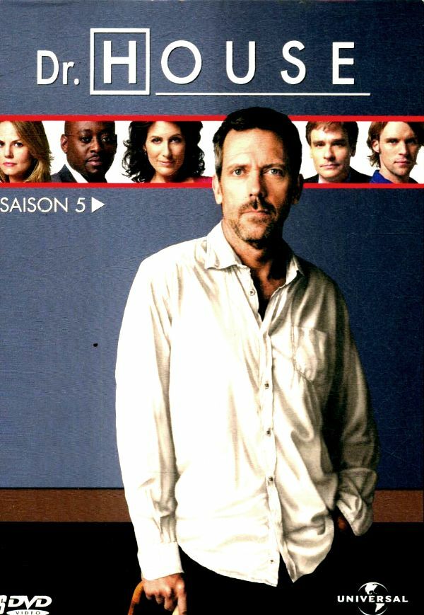 Livrenpoche : Dr House - Saison 5 - Daniel Attias, David Straiton, Lesli Linka Glatter, Greg Yaitanes, Deran Sarafian, David Platt, Katie Jacobs, James Hayman, Bernstein, Andrew, Matthew Penn, Juan José Campanella - DVD
