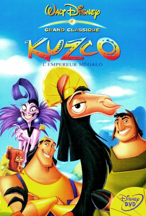 Livrenpoche : Kuzco, l'Empereur mégalo - Mark Dindal - DVD