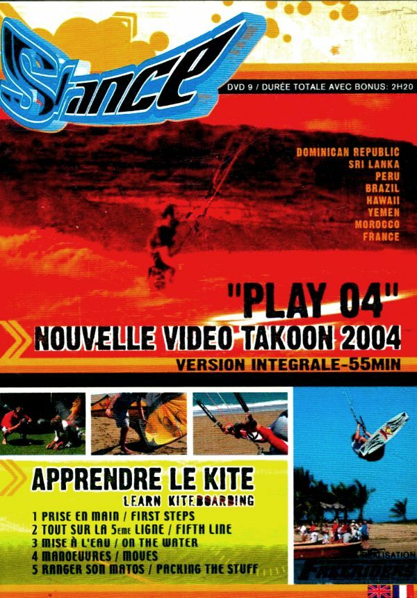 Livrenpoche : Apprendre le Kite "Play 04"; Takoon 2004 intégrale - XXX - DVD