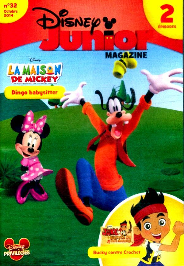 Livrenpoche : Disney junior magazine; Dingo babysitter; Bucky contre Crochet - XXX - DVD