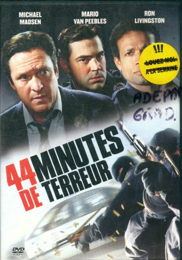 Livrenpoche : 44 minutes de terreur - Yves Simoneau - DVD