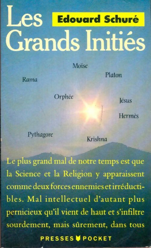 Livrenpoche : Les grands initiés - Edouard Schuré - Livre