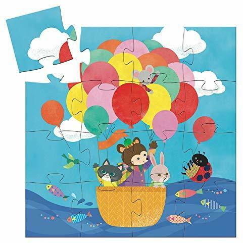 Djeco - La montgolfière - puzzle 16 pcs - DJ07270 - - jeuSociete