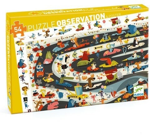 Livrenpoche : Rallye automobile - 54 pcs - - jeuSociete