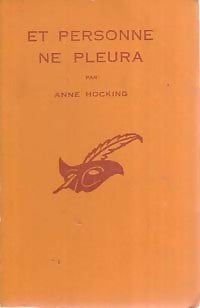 Livrenpoche : Et personne ne pleura - Anne Hocking - Livre