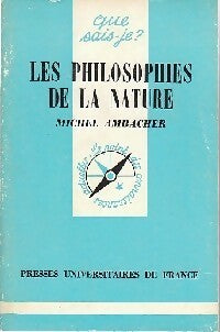 Livrenpoche : Les philosophies de la nature - M. Ambacher - Livre