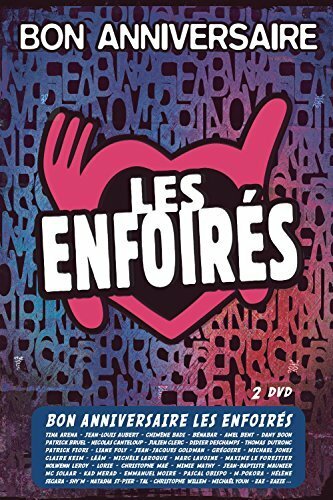 Livrenpoche : Les Enfoirés : Bon anniversaire (2 DVD) - XXX - DVD