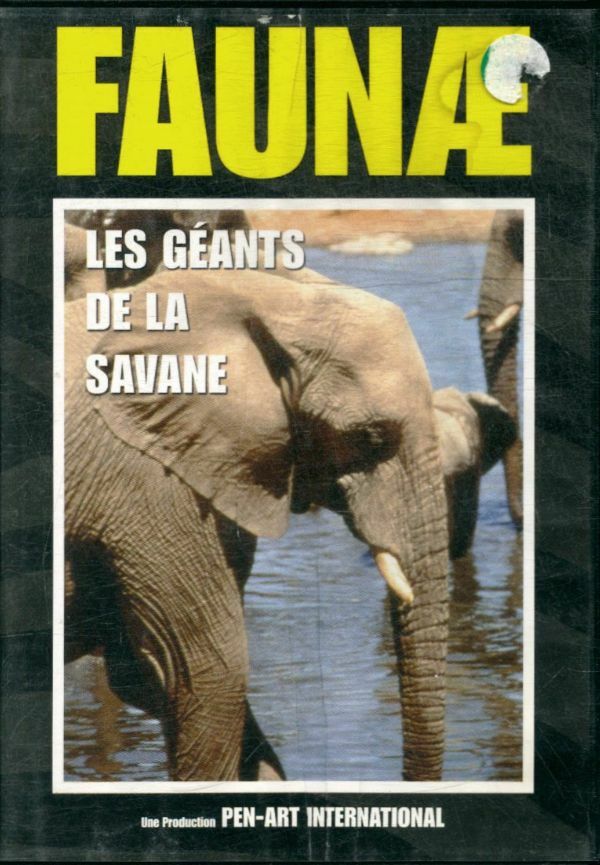 Livrenpoche : Faunae: les géants de la savane - XXX - DVD