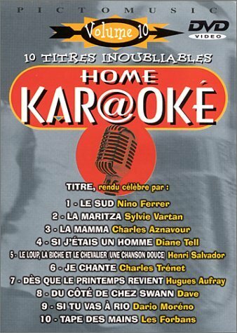 Livrenpoche : Home Kar@oké : 10 titres inoubliables - Vol.10 - XXX - DVD