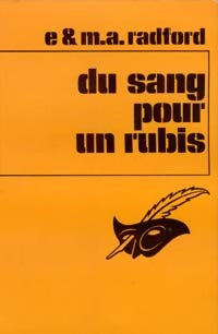 Du sang pour un rubis - E Radford, M.A. Radford - Livre