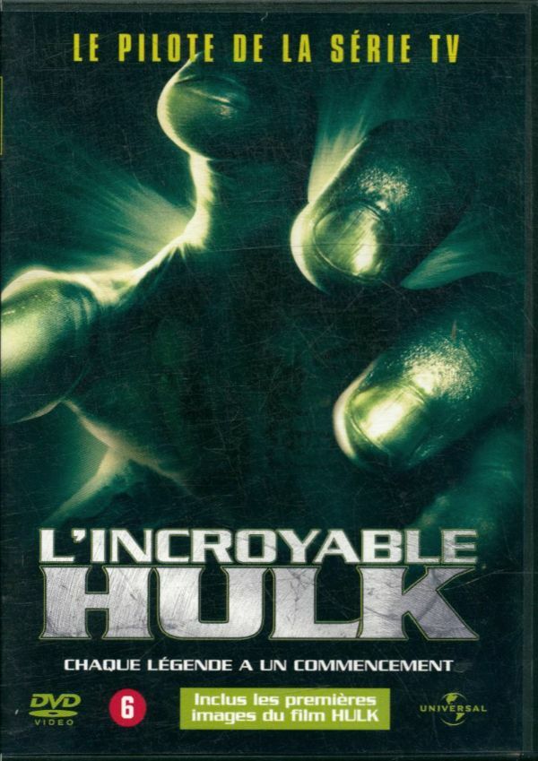 Hulk - Épisodes pilotes 1&2 - Kenneth Johnson - DVD