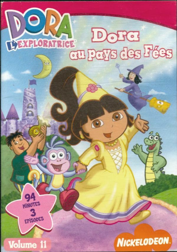 Livrenpoche : Dora l'exploratrice : Dora au pays des fées - XXX - DVD
