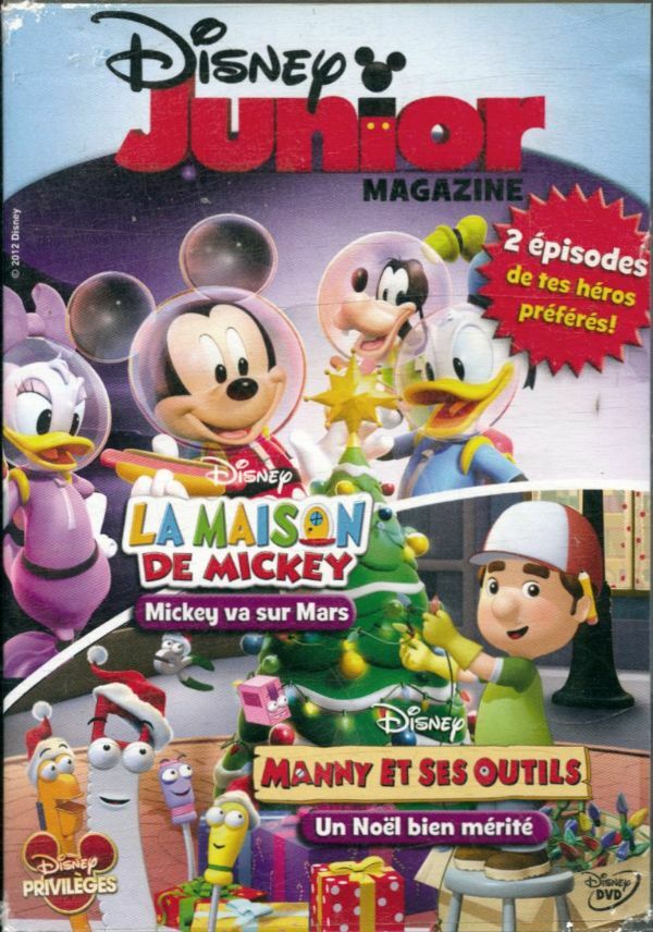 Livrenpoche : Mickey va sur mars & Manny et ses outils : Un noel bien mérite - XXX - DVD