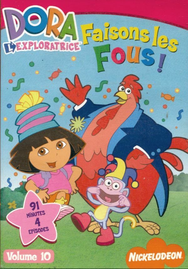 Livrenpoche : Dora l'exploratrice, Vol.10 : Faisons les fous ! - XXX - DVD
