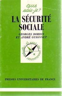 Livrenpoche : La sécurité sociale - André Guionnet, Georges Dorion - Livre