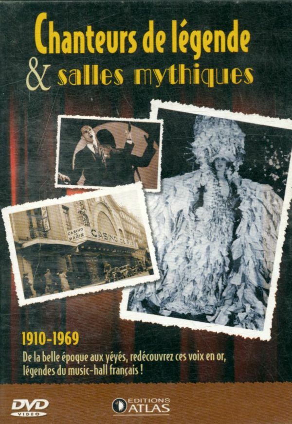 Livrenpoche : Chanteurs de légende & salles mythiques - XXX - DVD