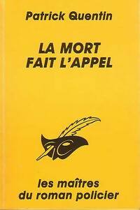 Livrenpoche : La mort fait l'appel - Patrick Quentin - Livre