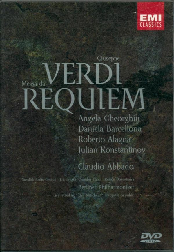 Livrenpoche : Messa de requiem: Verdi - XXX - DVD