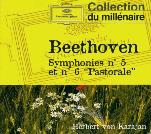 Livrenpoche : Beethoven-Symphonies 5 et 6 "pastorale" - Von Karajan, Herbert - CD