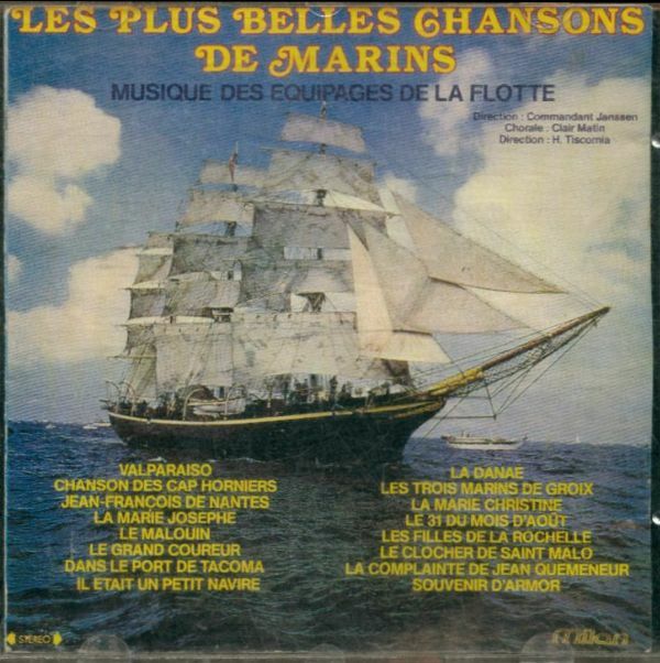 Livrenpoche : Les plus belles chansons De Marins - Collectif - CD
