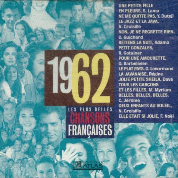 Livrenpoche : Les plus belles chansons françaises 1962 - Dave Amaro, C. Jérôme, Artistes Divers, Daniel Guichard, Didier Barbelivien, Croisille, Nicole, Adamo, Richard Gotainer, Frank Noel, Regine - CD