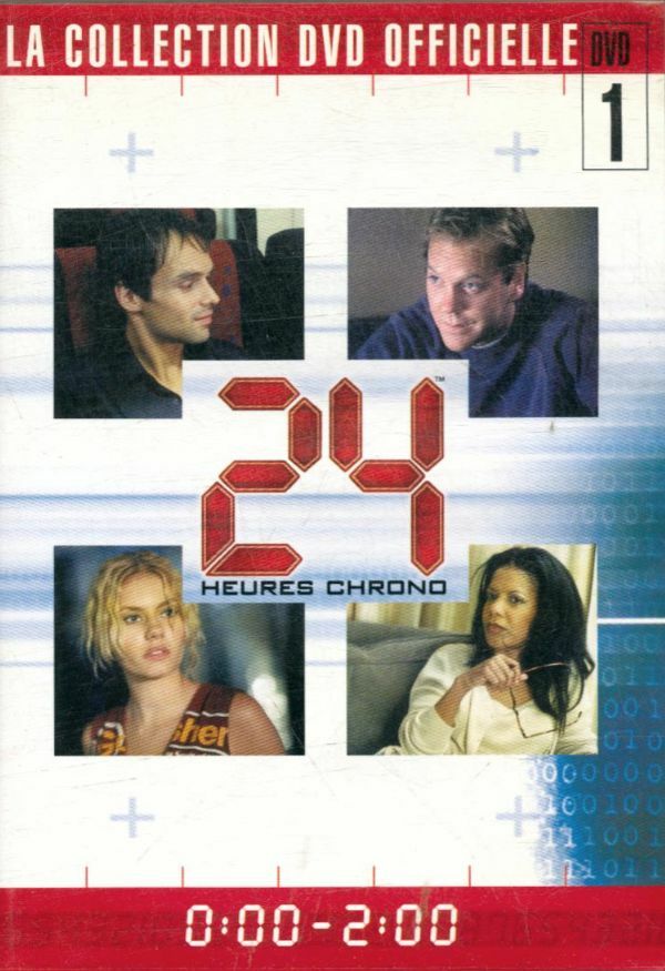 Livrenpoche : Coffret 24 heures chrono saison 1 (12 DVD) - XXX - DVD
