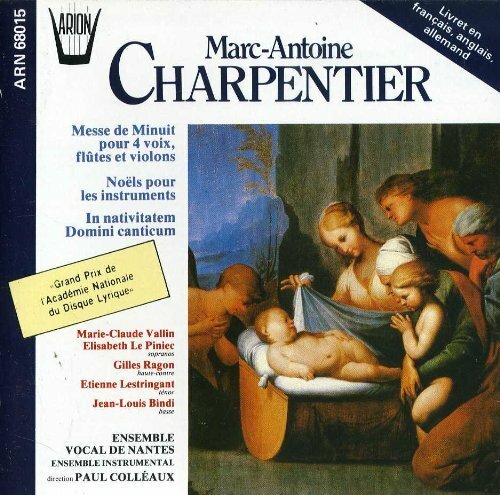 Livrenpoche : Charpentier: Messe de minuit pour Noël - Paul Colléaux, Etienne Lestringant, Dominique Ferran - CD