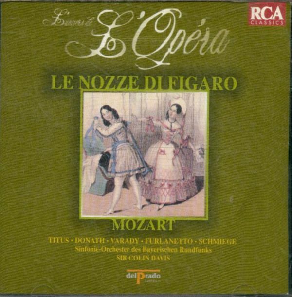 Livrenpoche : Mozart: Le nozze di Figaro - - CD