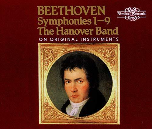 Livrenpoche : Beethoven : Symphonies 1-9 on original instruments (5 DVD) - The Hanover Band - CD