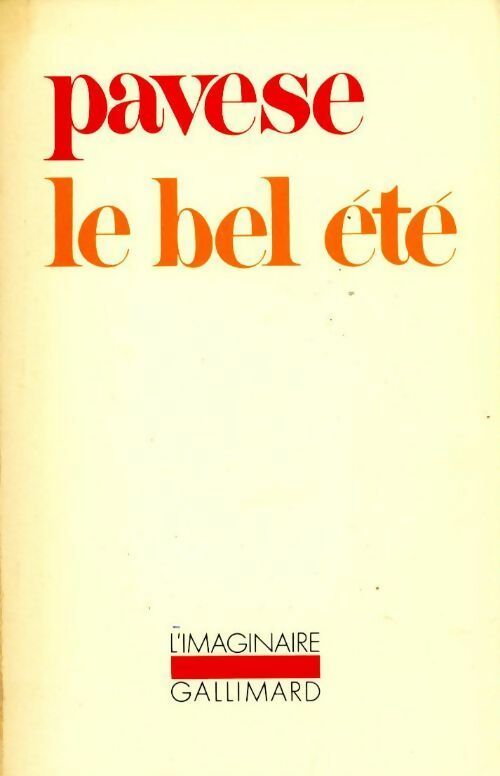 Livrenpoche : Le bel été - Cesare Pavese - Livre